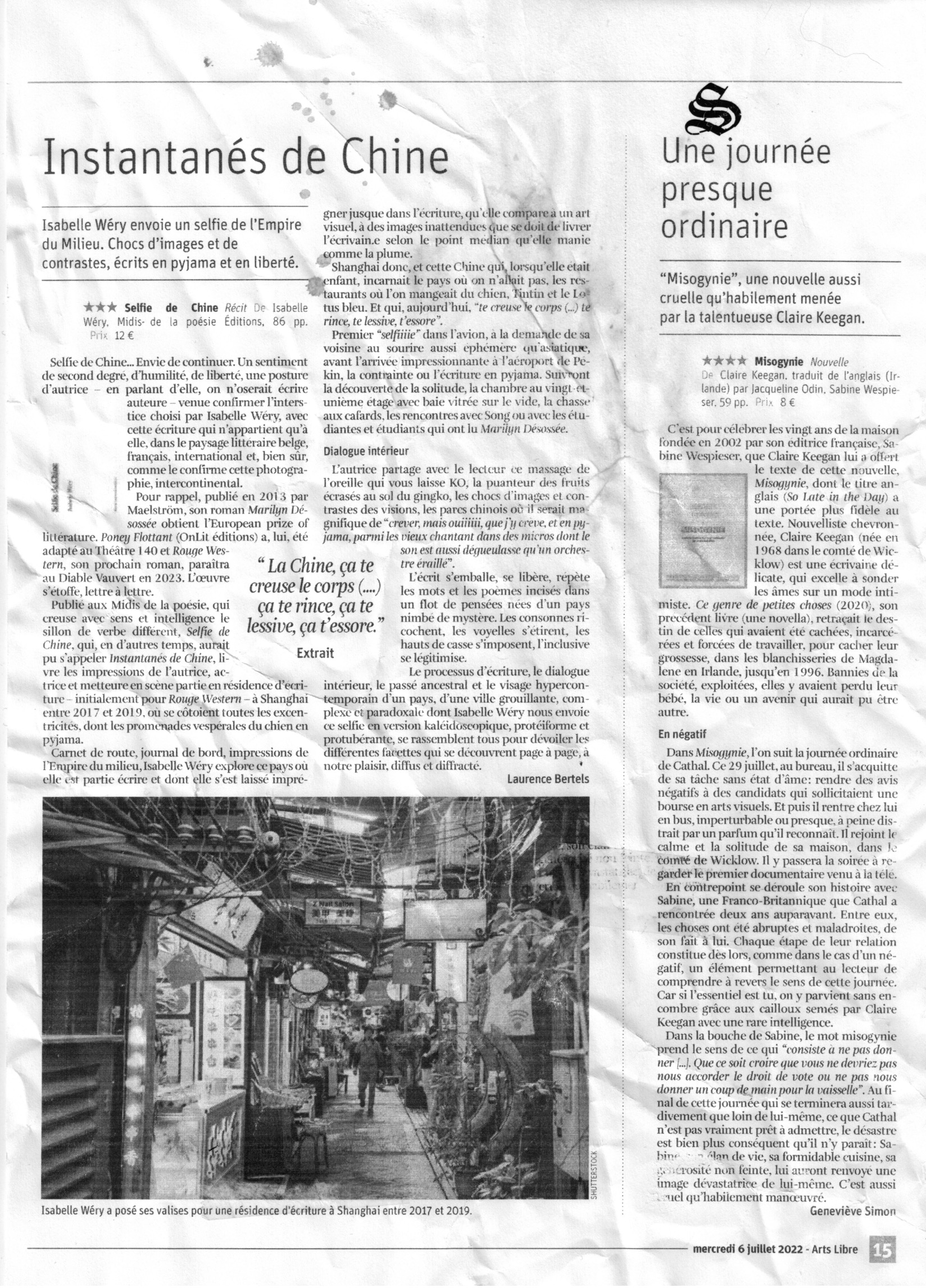 Instantanés de Chine