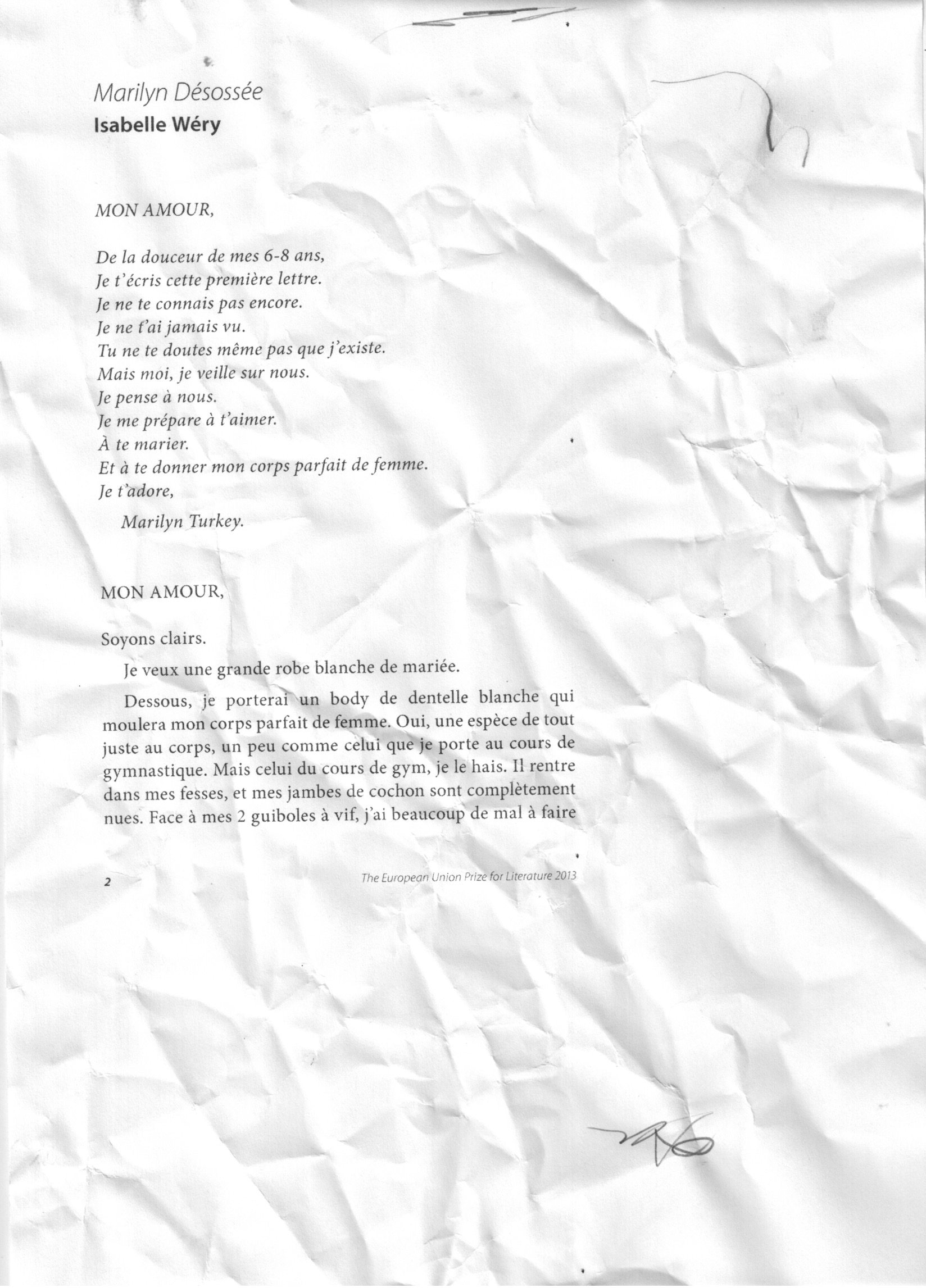 Prix de Littérature Union Européenne